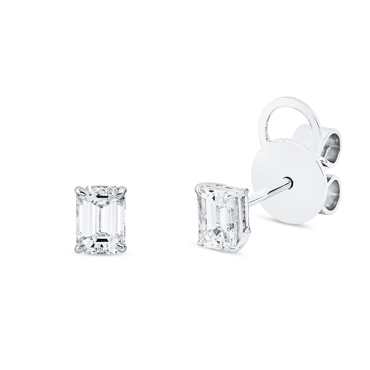 solitaire studs - 2V961