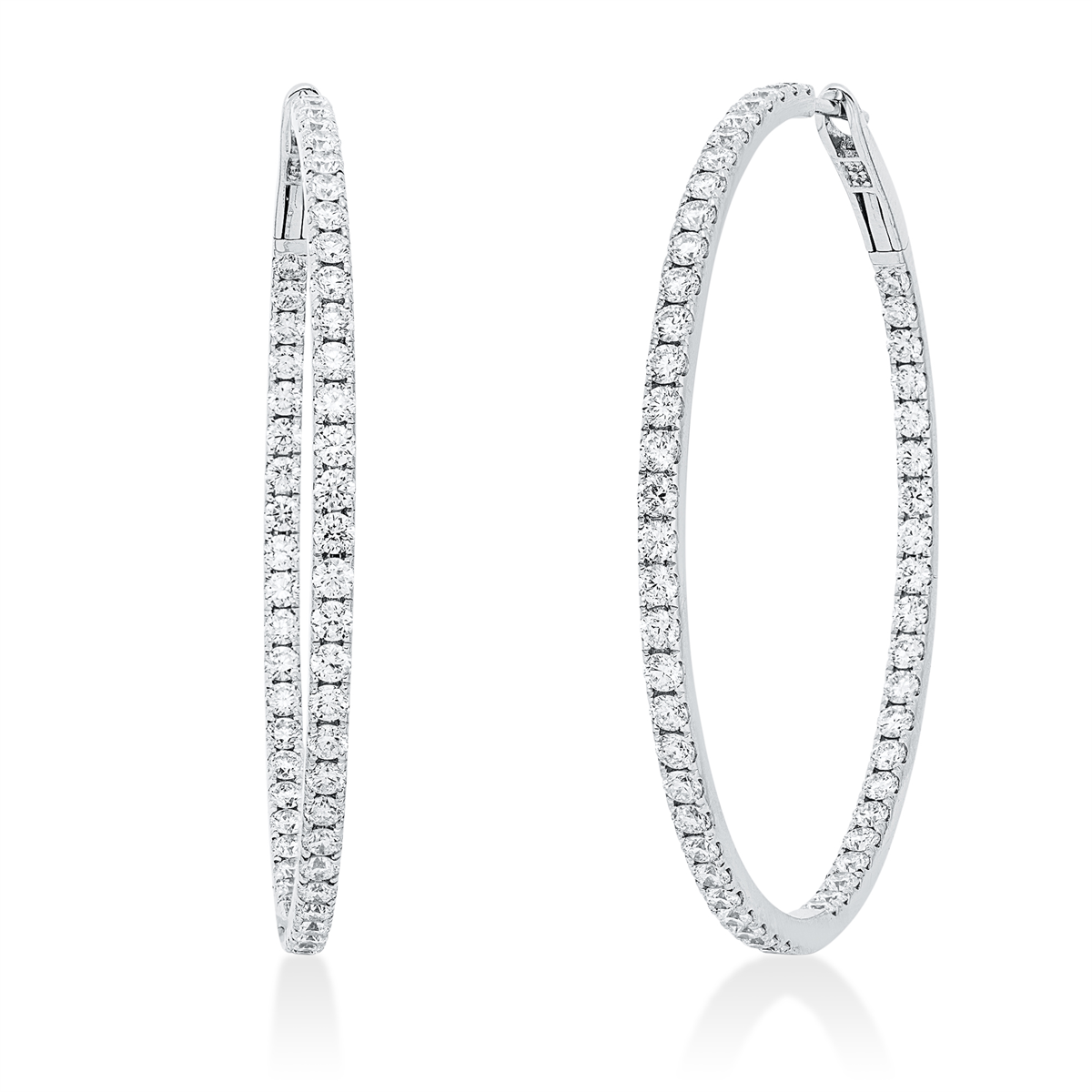 multi-stone hoops & huggies - 2W047