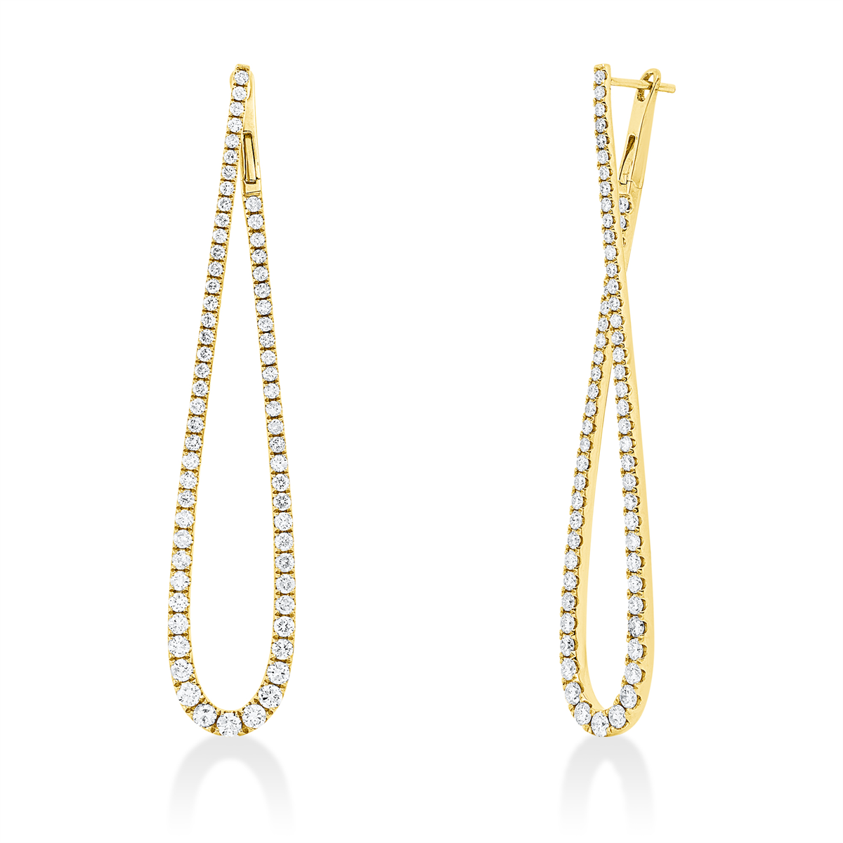 multi-stone hoops & huggies - 2W068