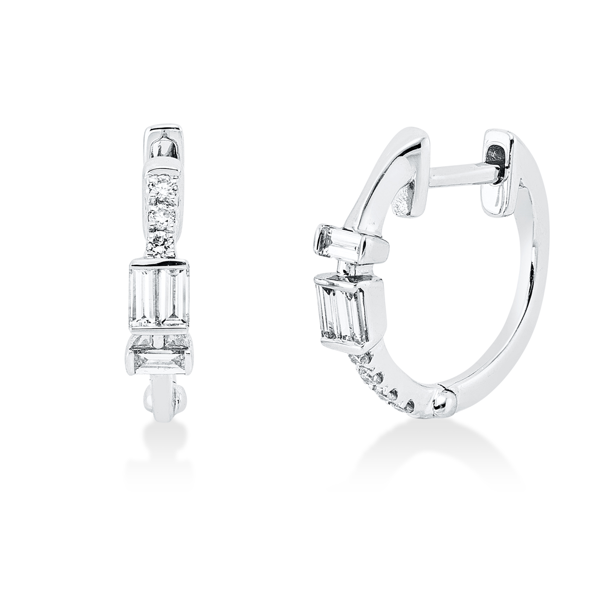 baguette hoops & huggies - 2W117