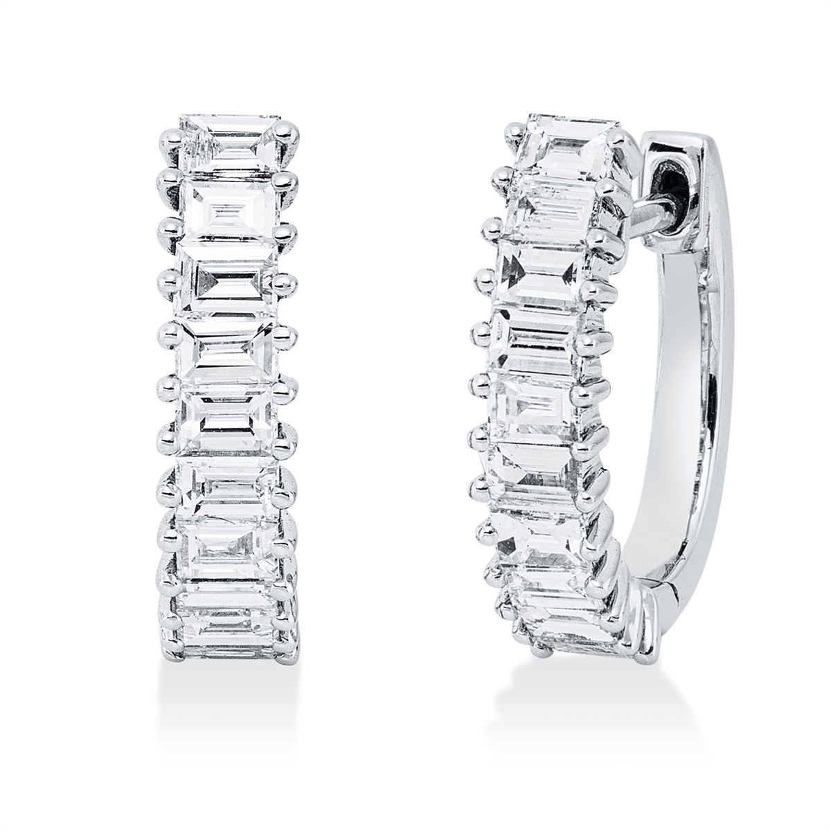 baguette hoops & huggies - 2W207