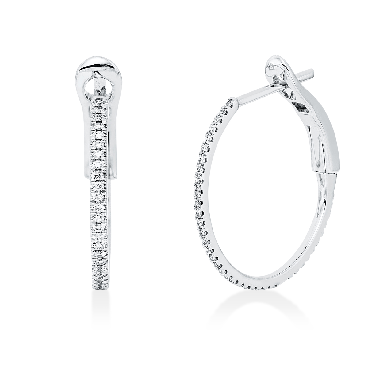 multi-stone hoops & huggies - 2W251