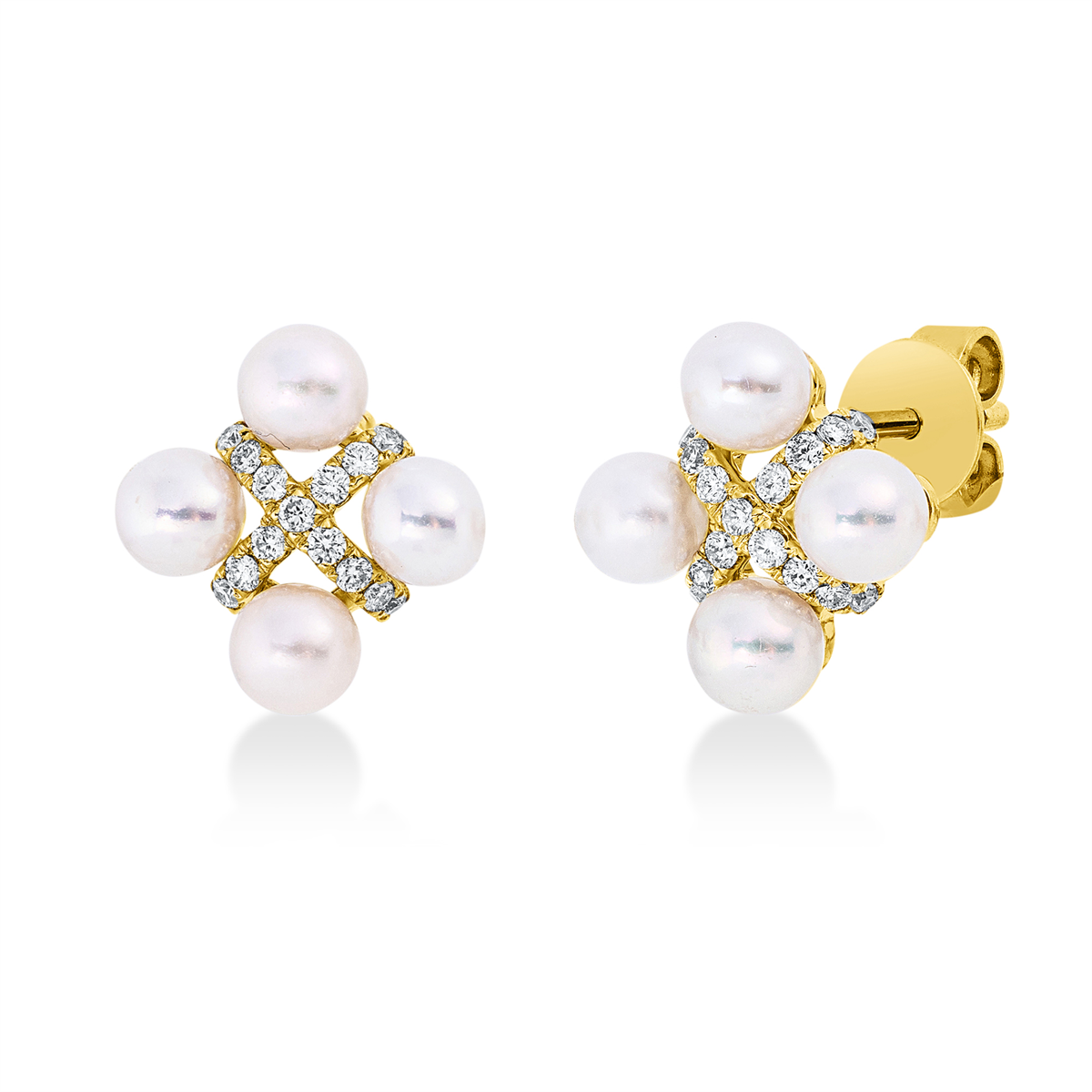 pearl studs - 2W403