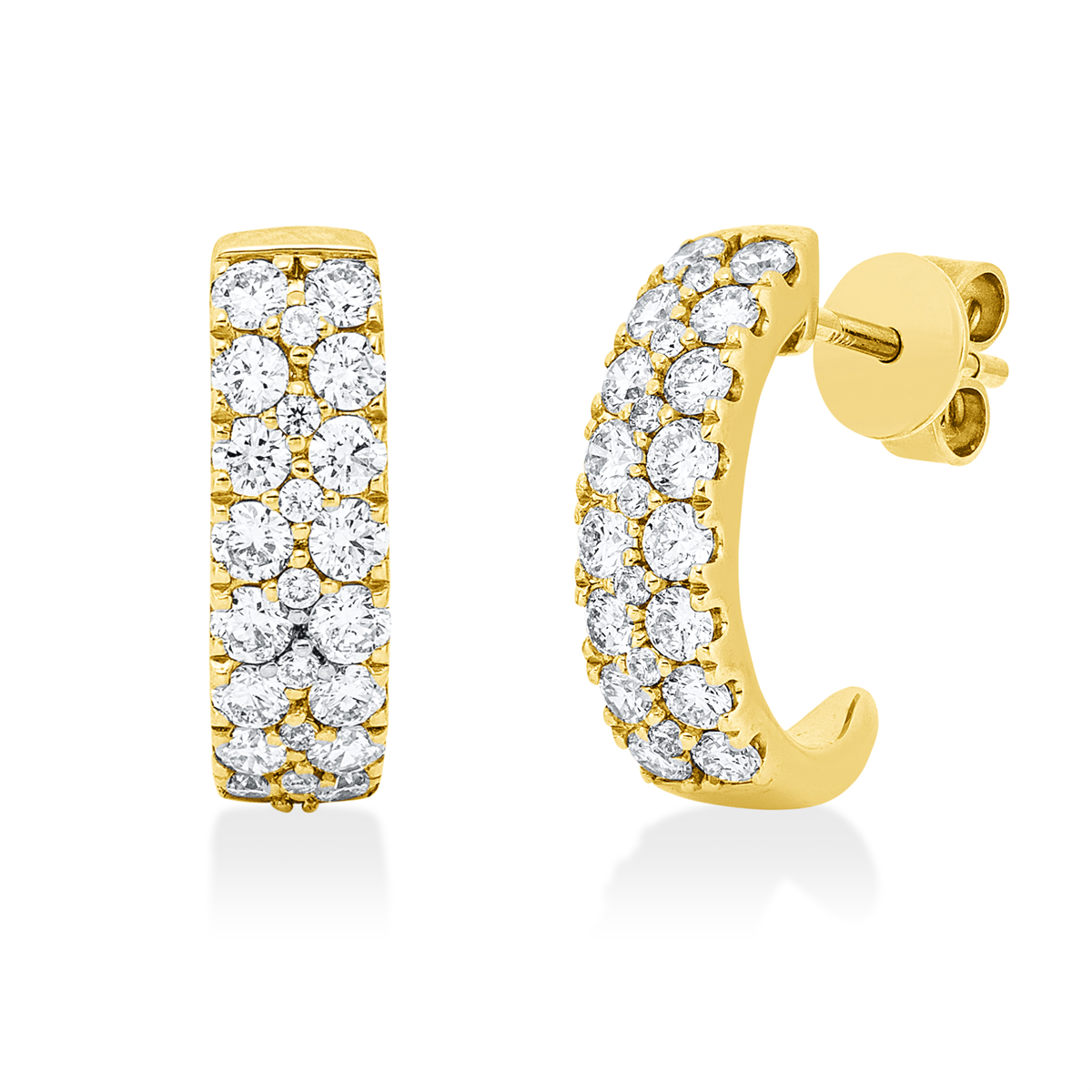 modern woman studs - 2W408