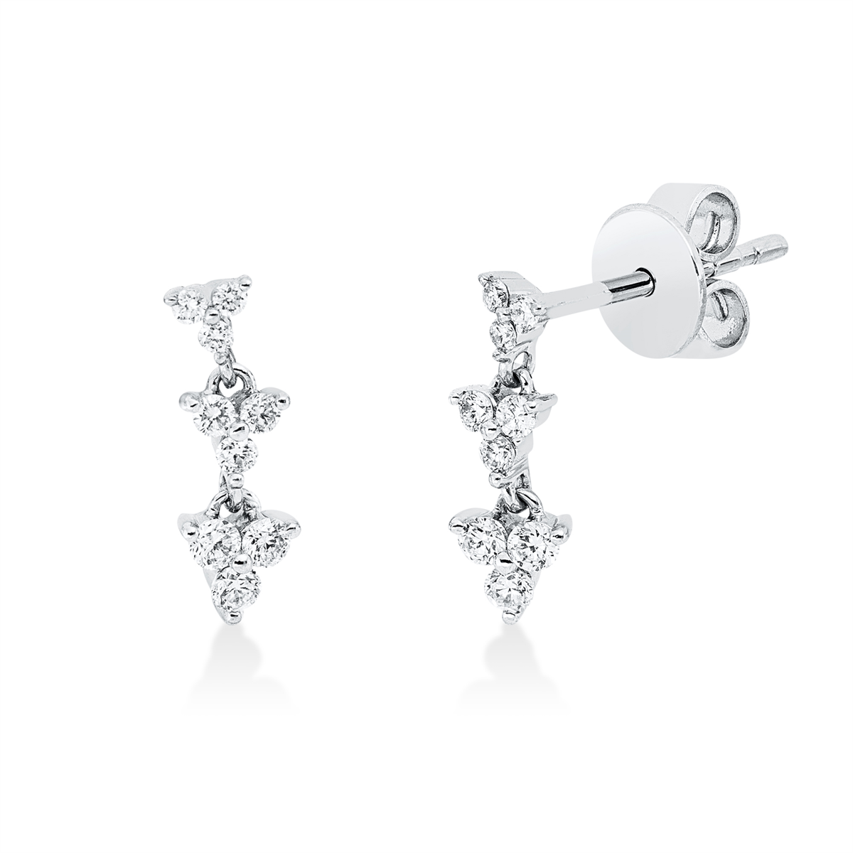 modern woman studs - 2W414