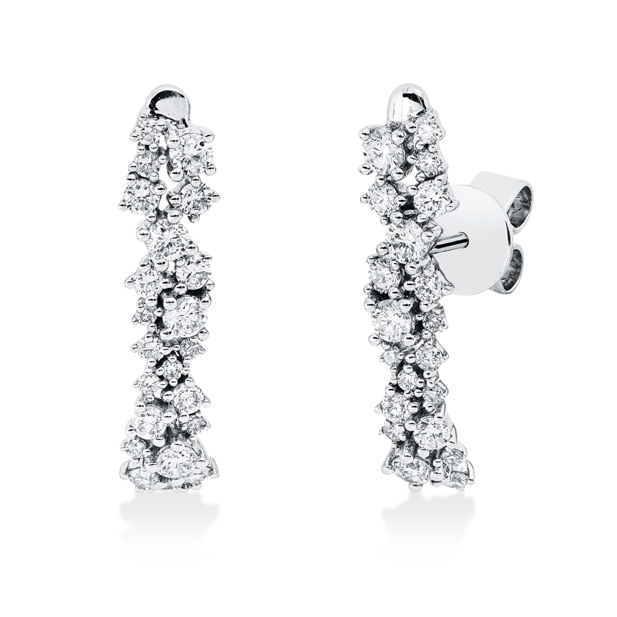 modern woman studs - 2W422