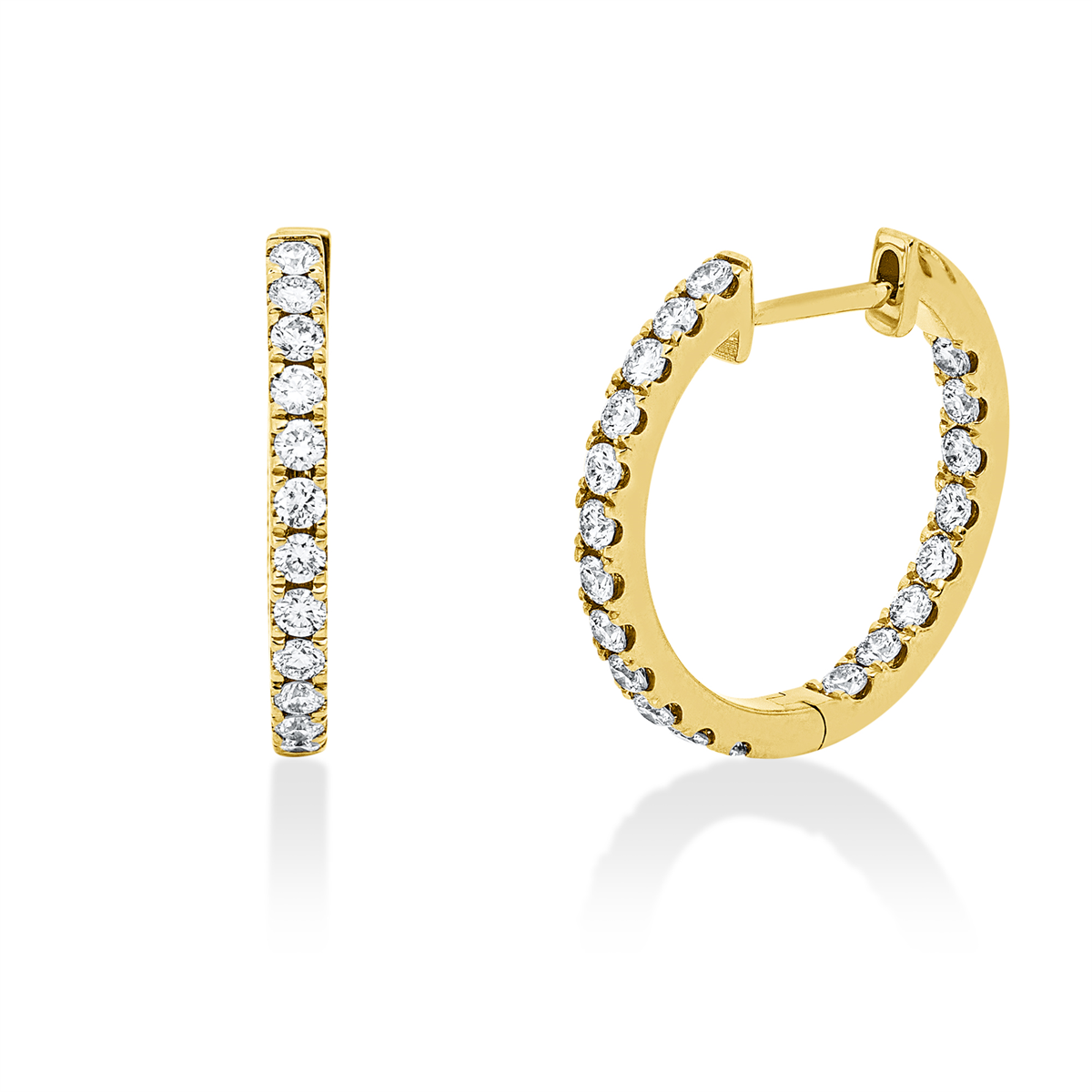 moderne dames oorbellen &amp; huggies - 2W593