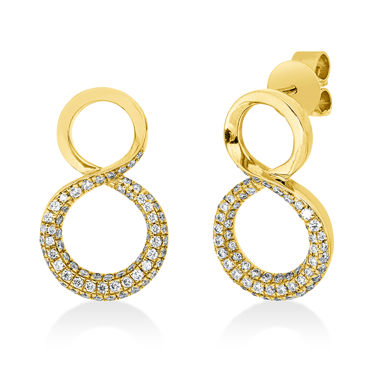 modern woman studs - 2W642