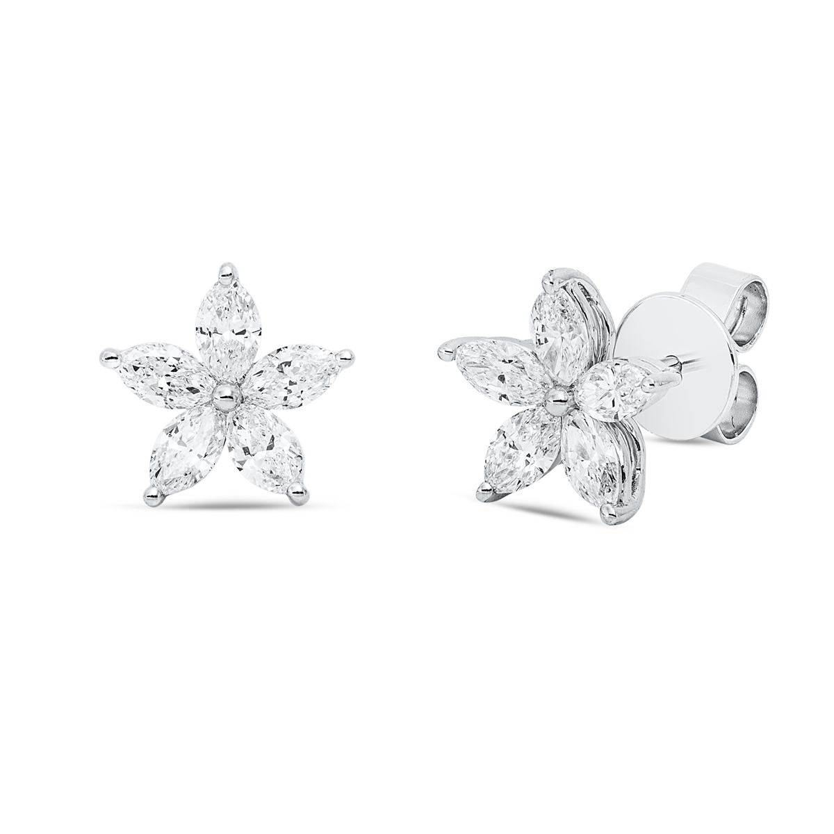 marquise  modern woman studs in 