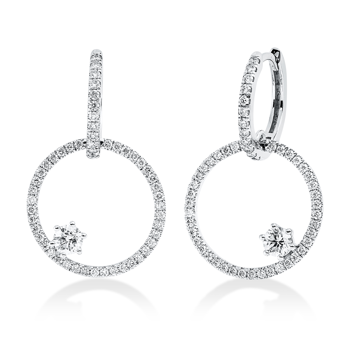 modern woman earrings - 2W703