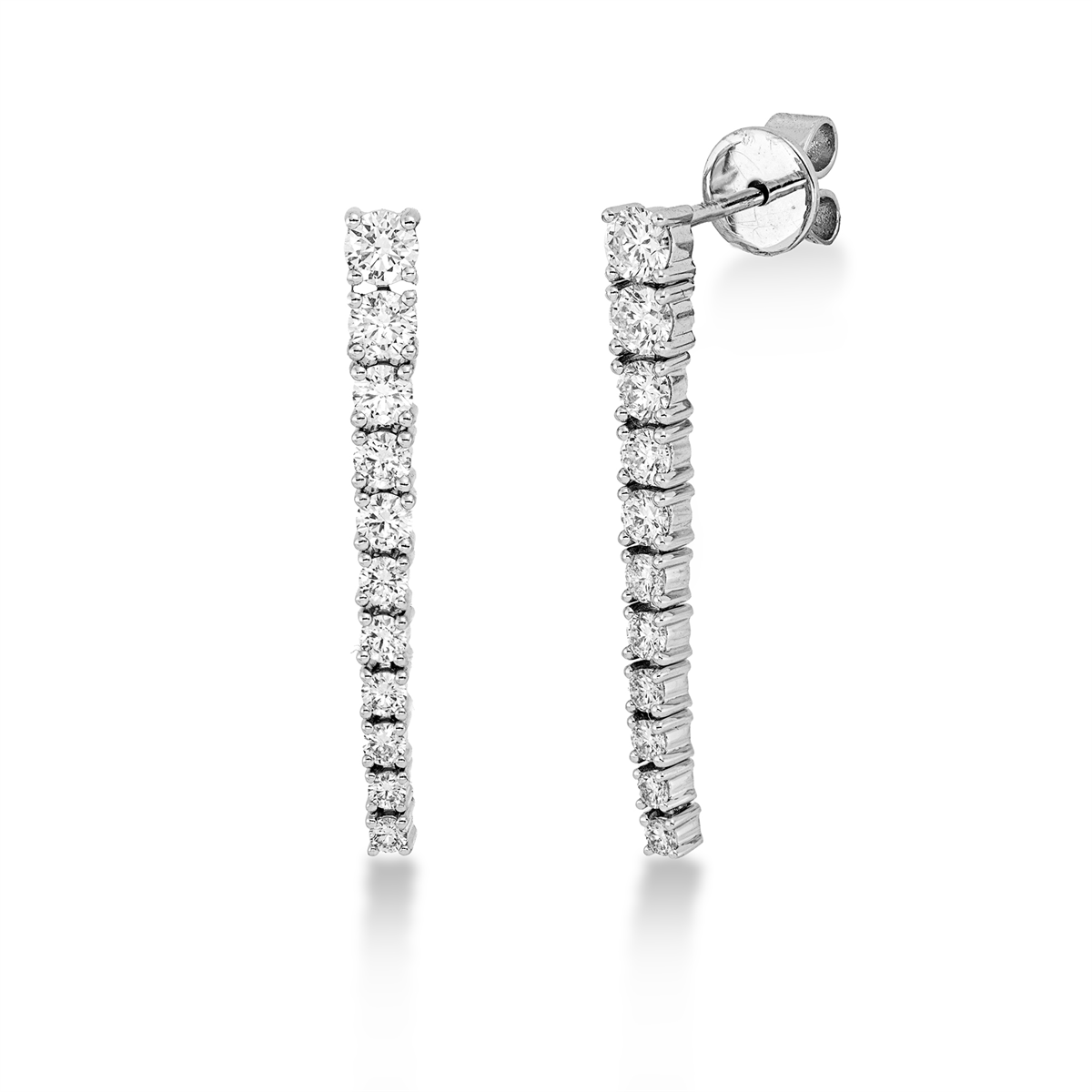 modern woman studs - 2W748