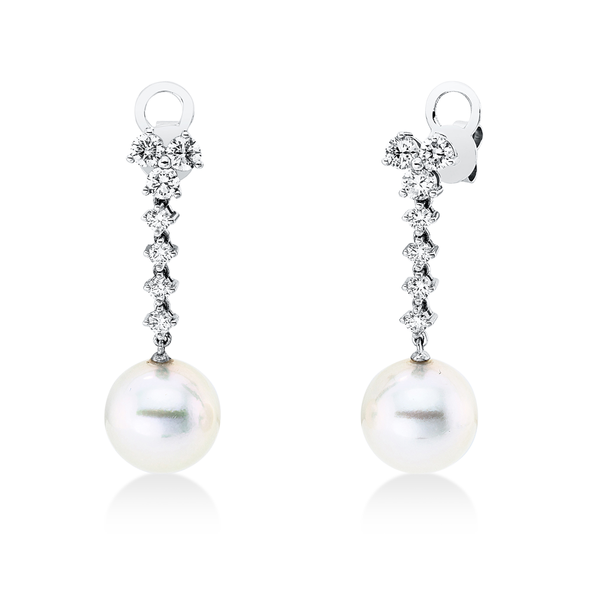 pearl earrings - 2W809