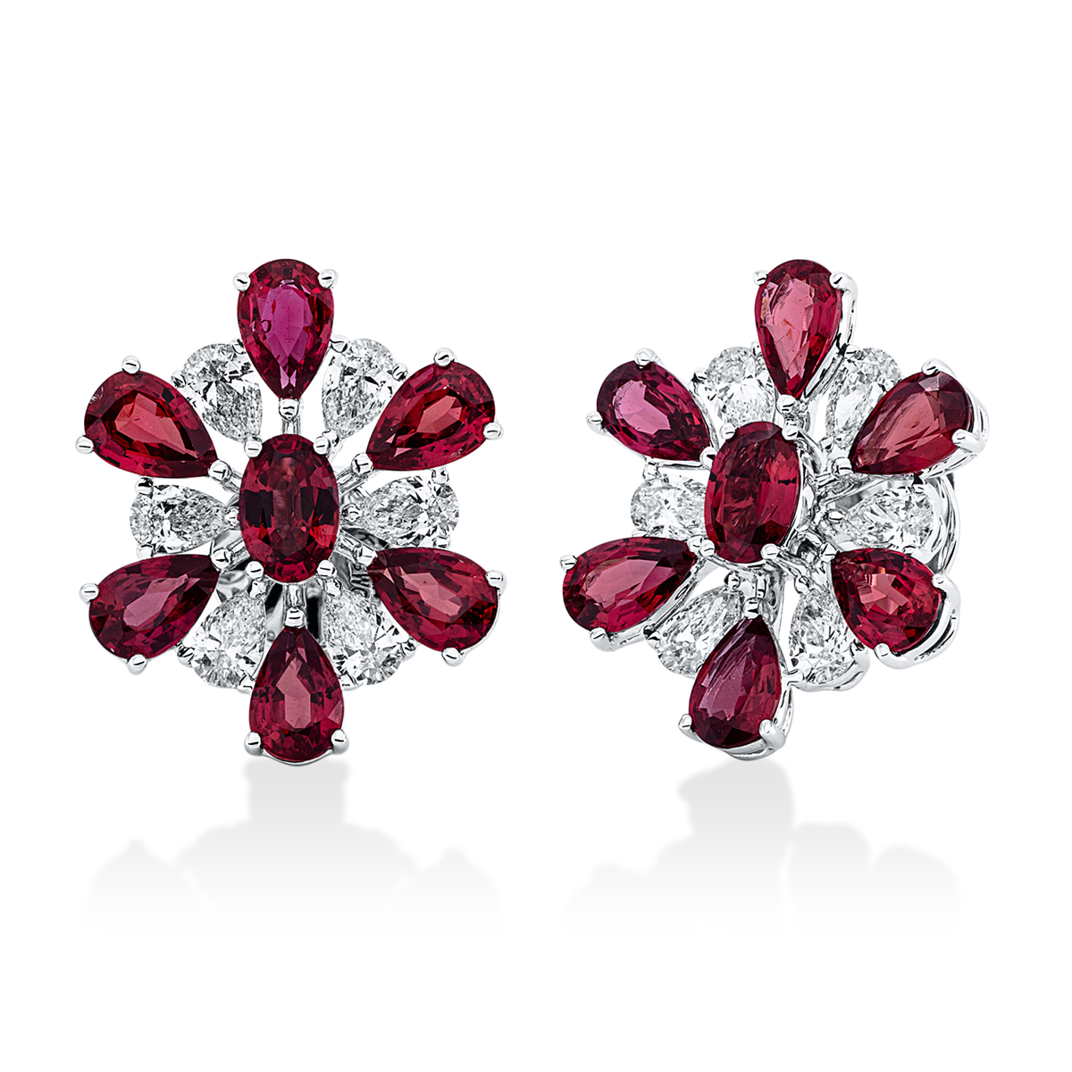 colored stone classic studs - 2X067