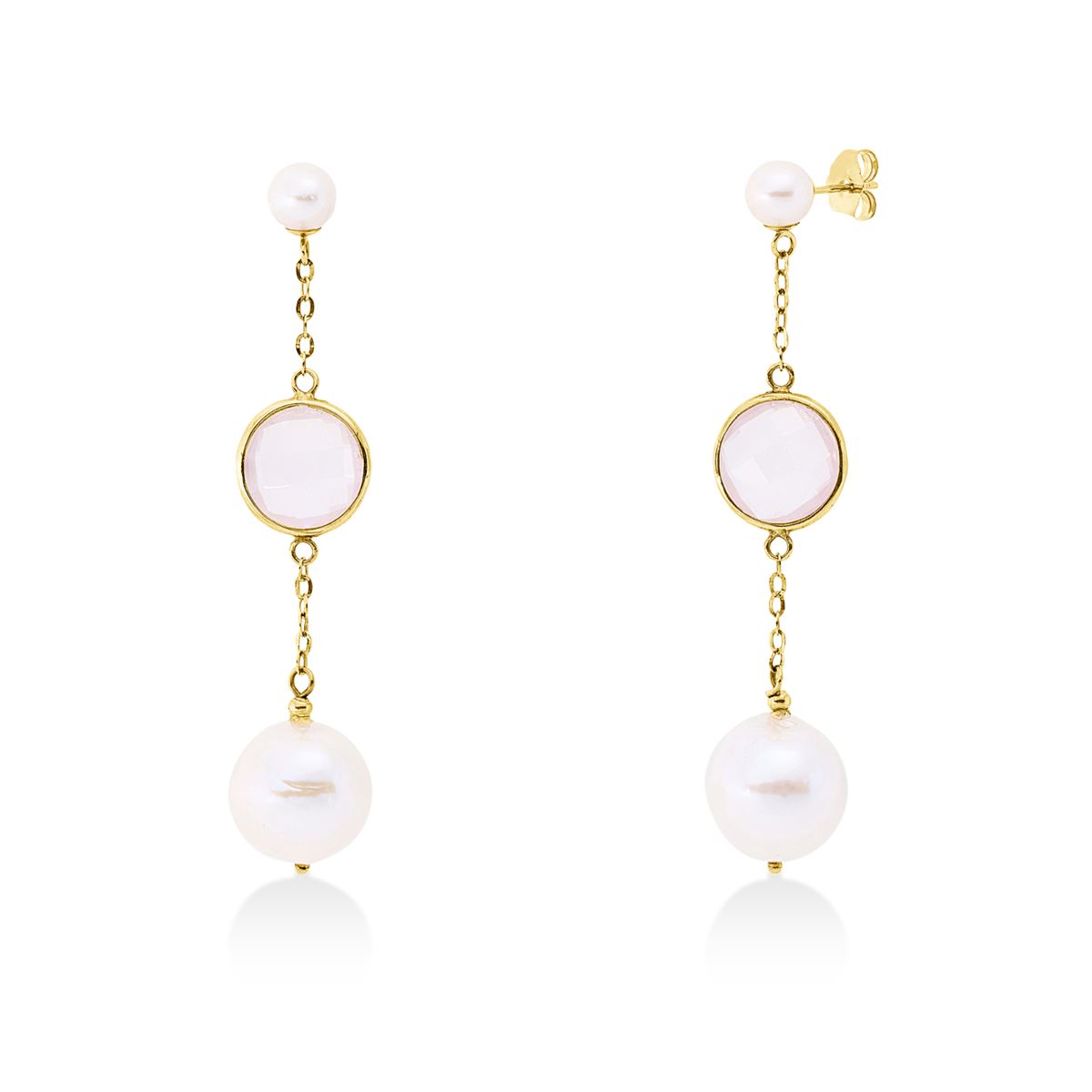 pearl earrings - 2X325