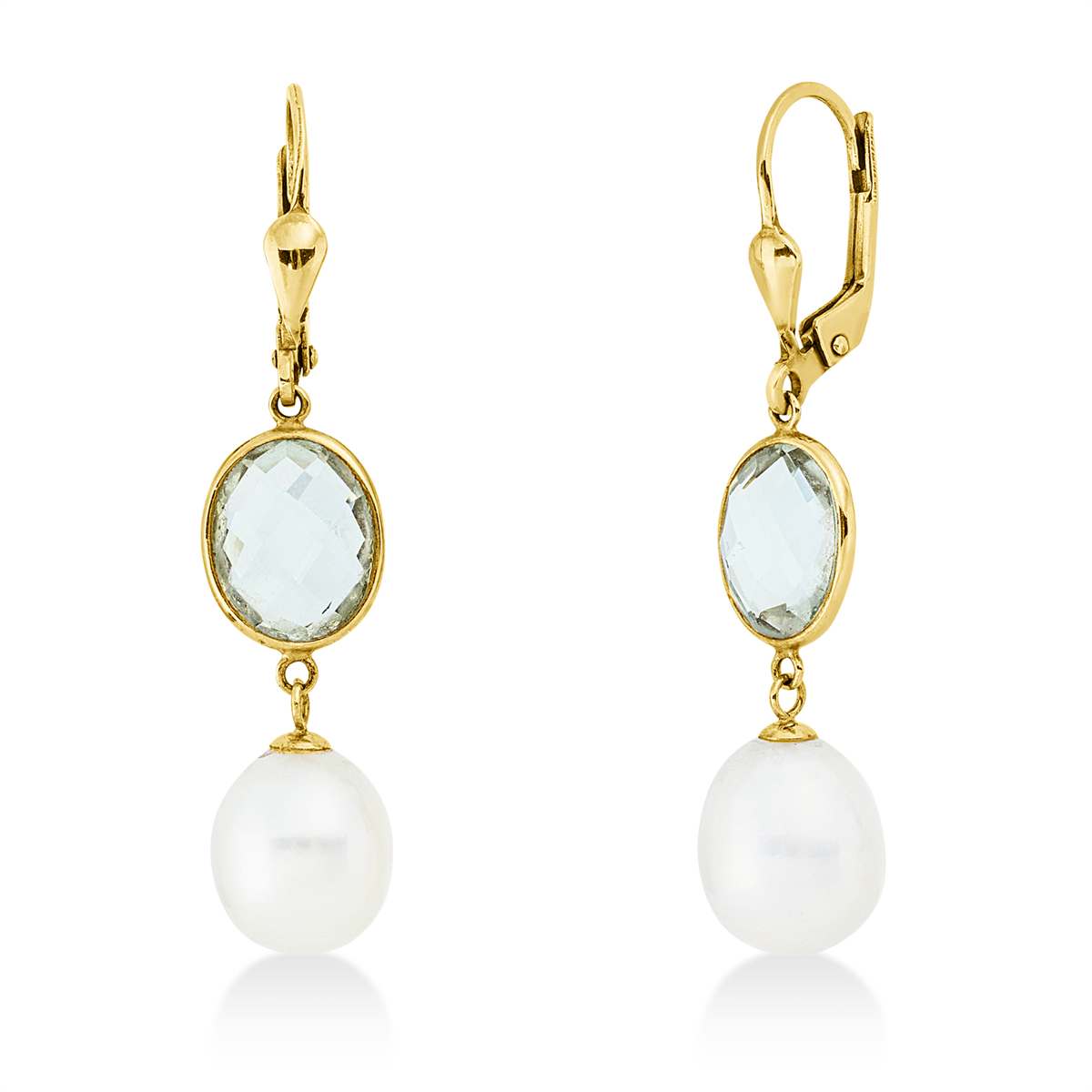 pearl earrings - 2X331