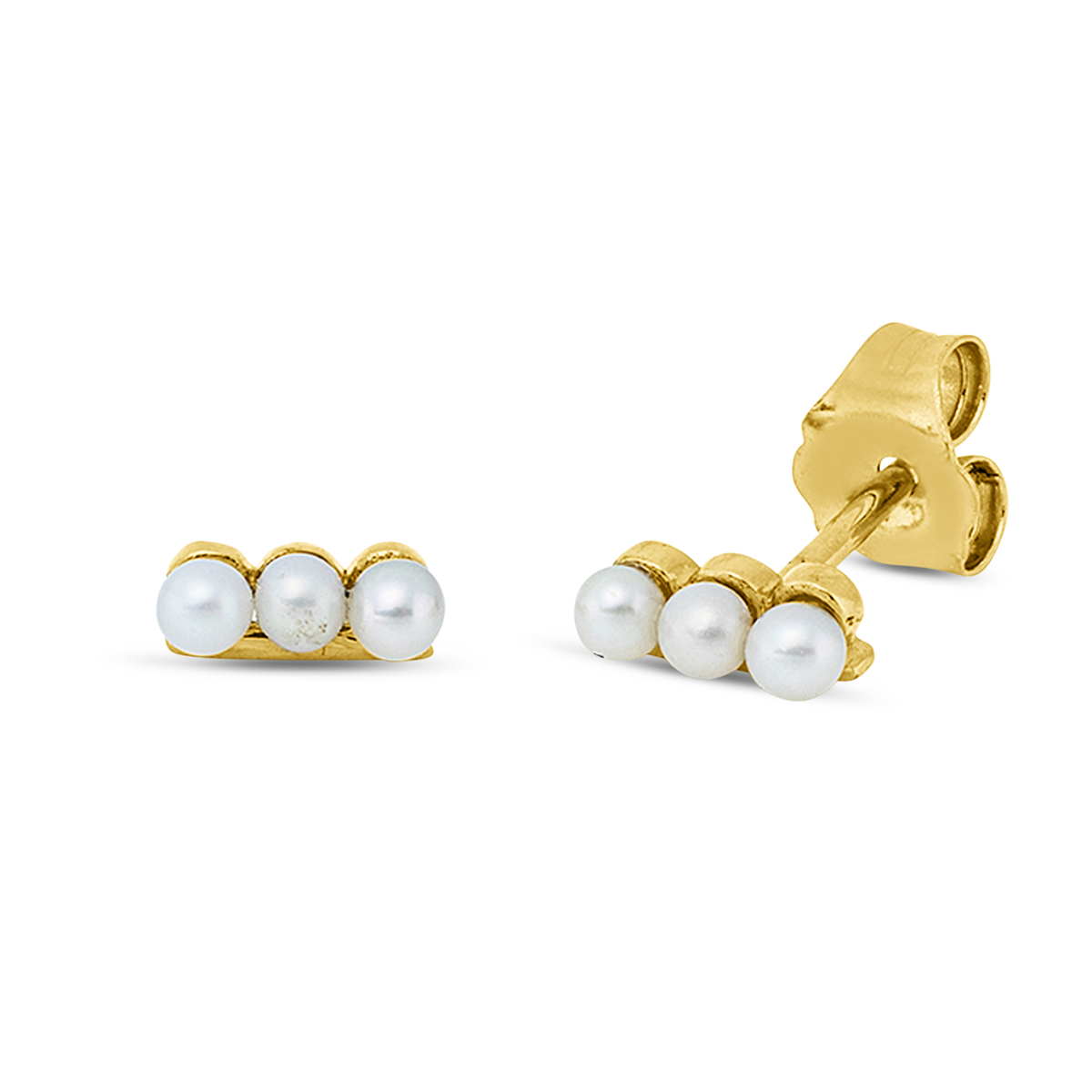 pearl studs - 2X361