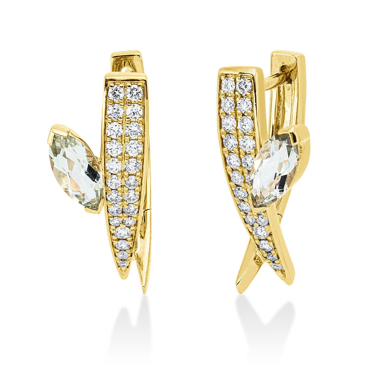 modern woman earrings - 2X413