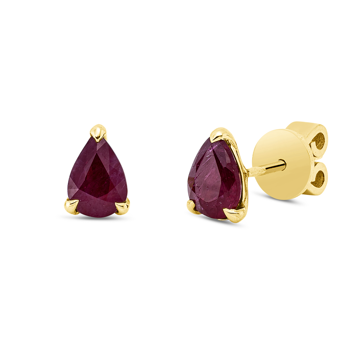 colored stone classic studs - 2X699