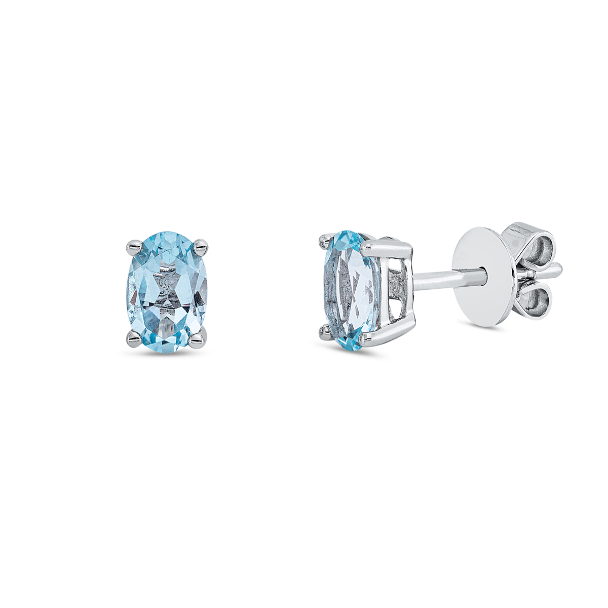 colored stone fashion studs - 2Y378