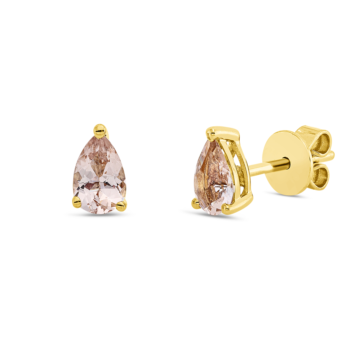 colored stone fashion studs - 2Y380