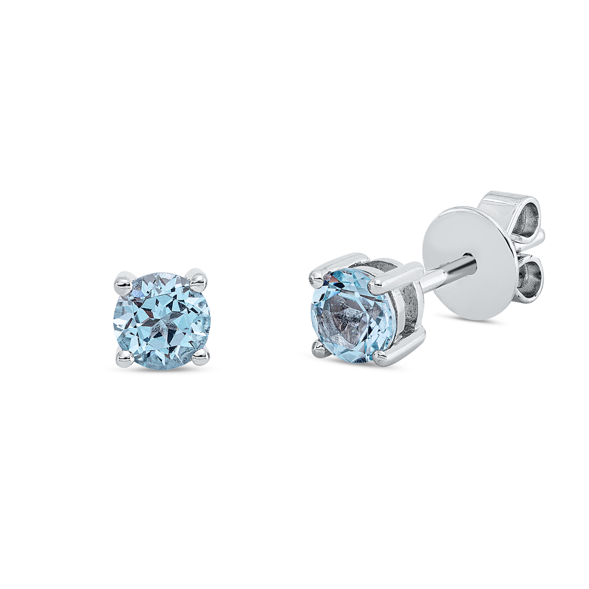 colored stone fashion studs - 2Y387