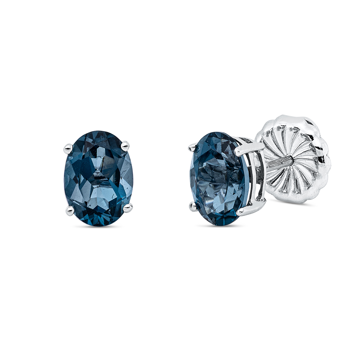 colored stone fashion studs - 2Z192