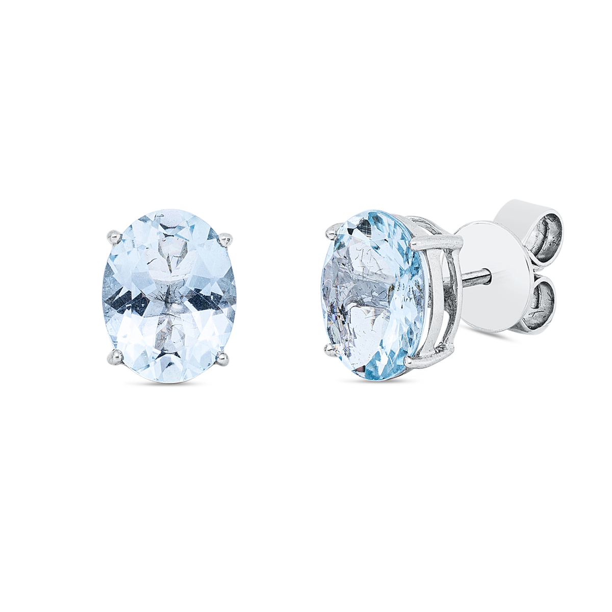 colored stone fashion studs - 2Z203