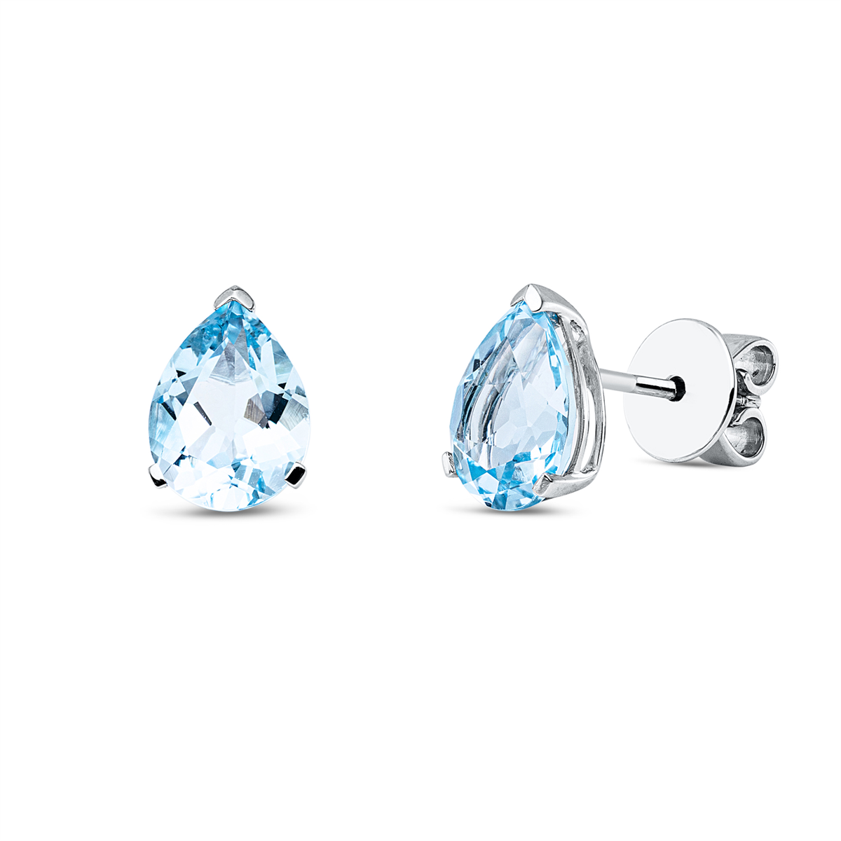 colored stone fashion studs - 2Z303