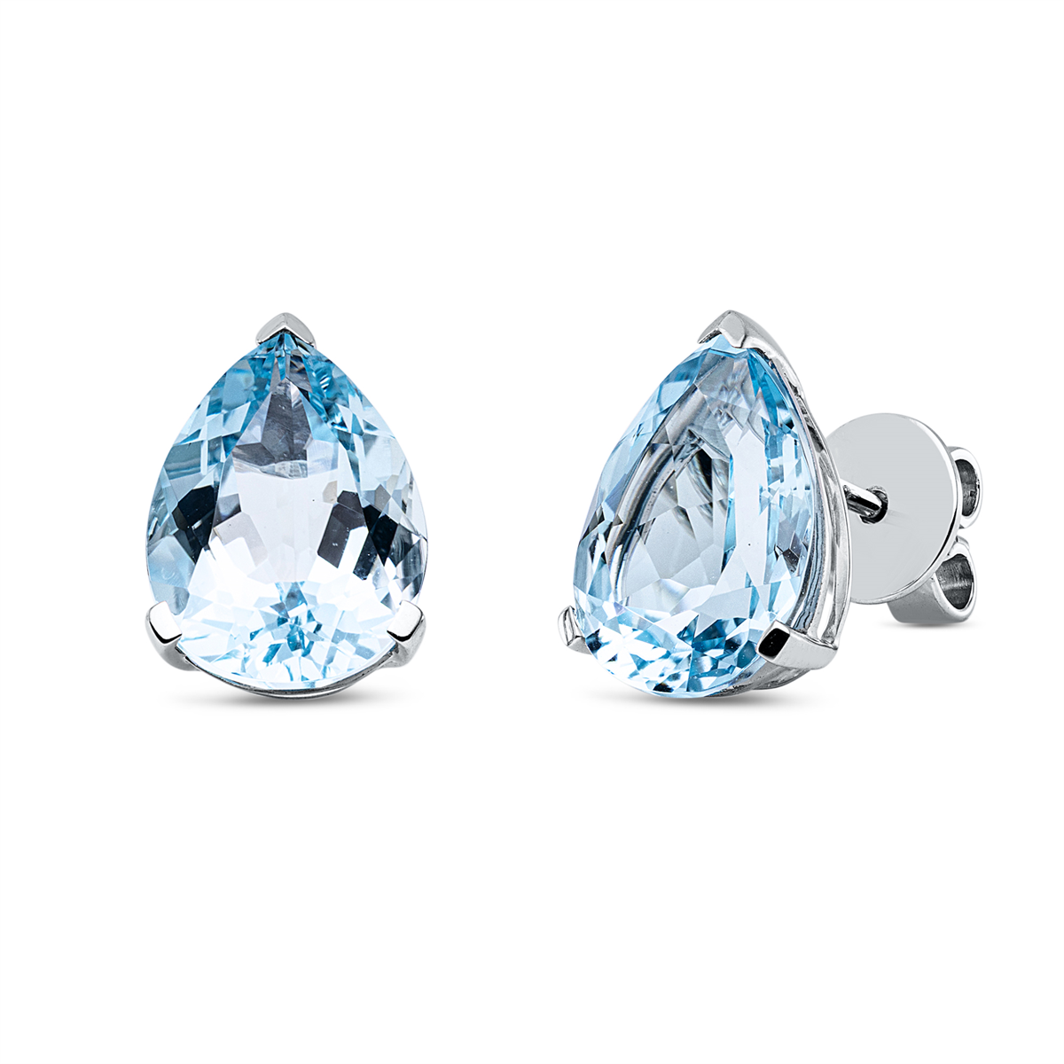 colored stone fashion studs - 2Z307