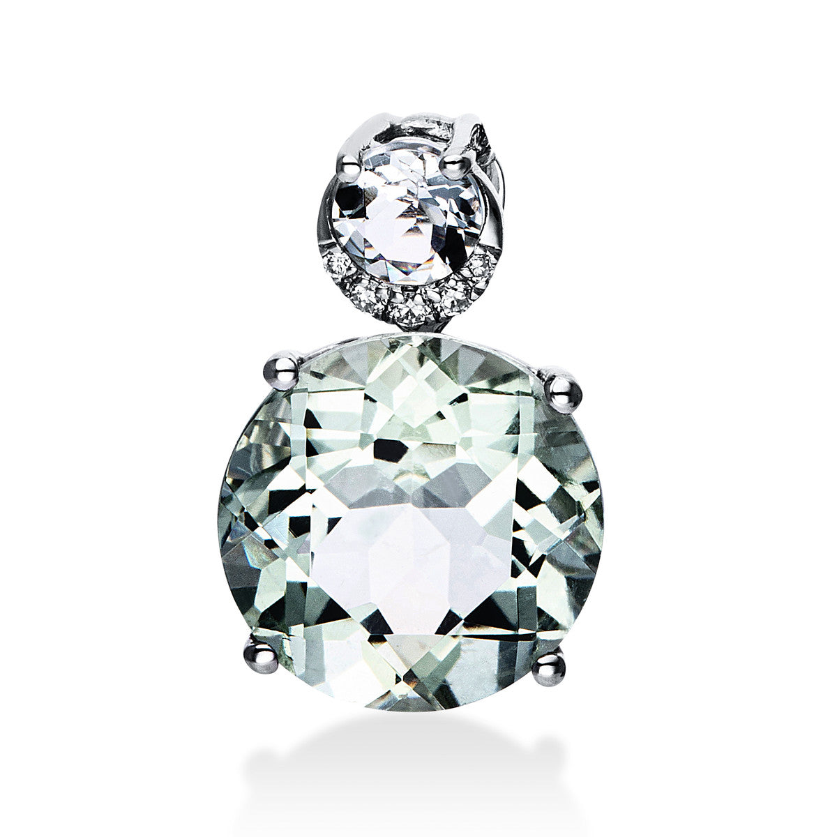 colored stone fashion pendant - 3E095