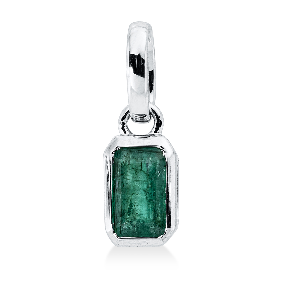 colored stone classic pendant - 3H616
