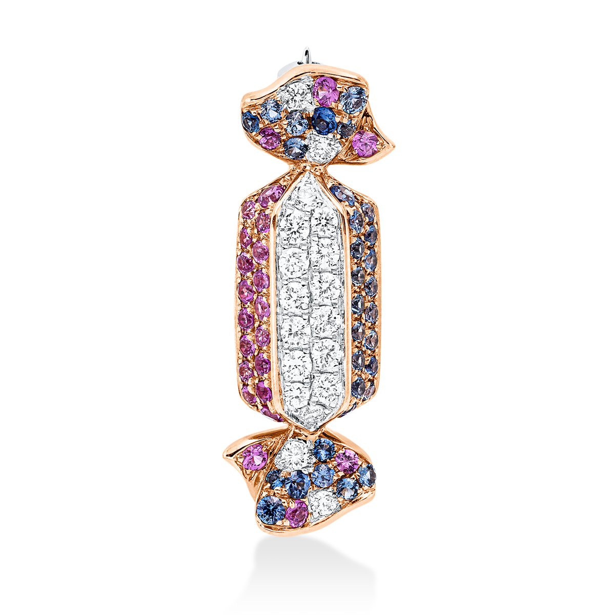 colored stone classic brooch - 3I230
