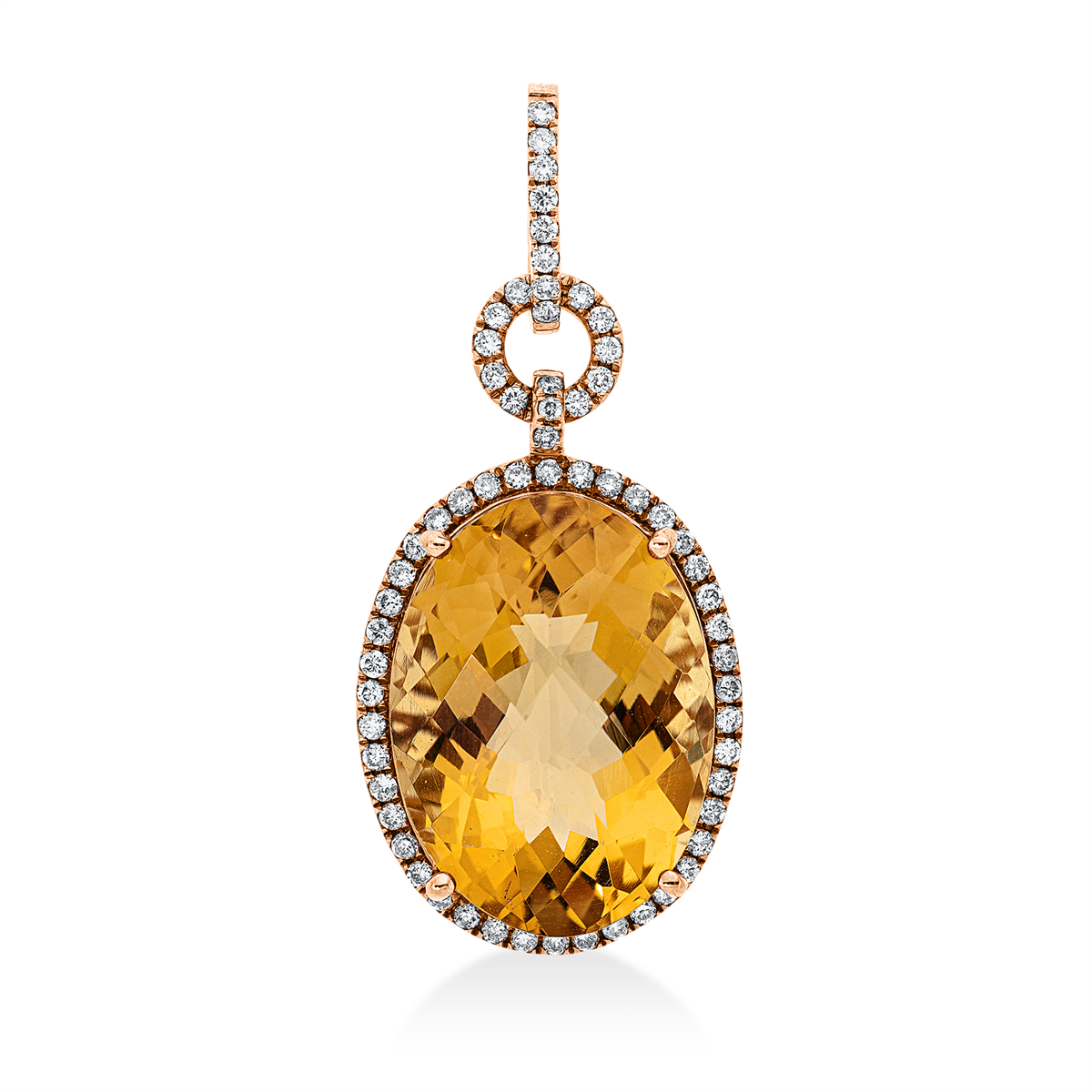 gekleurde stenen mode hanger - 3I258