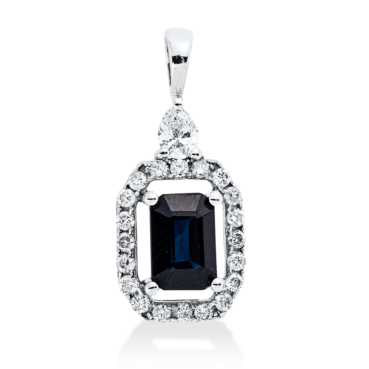 colored stone classic pendant - 3I271