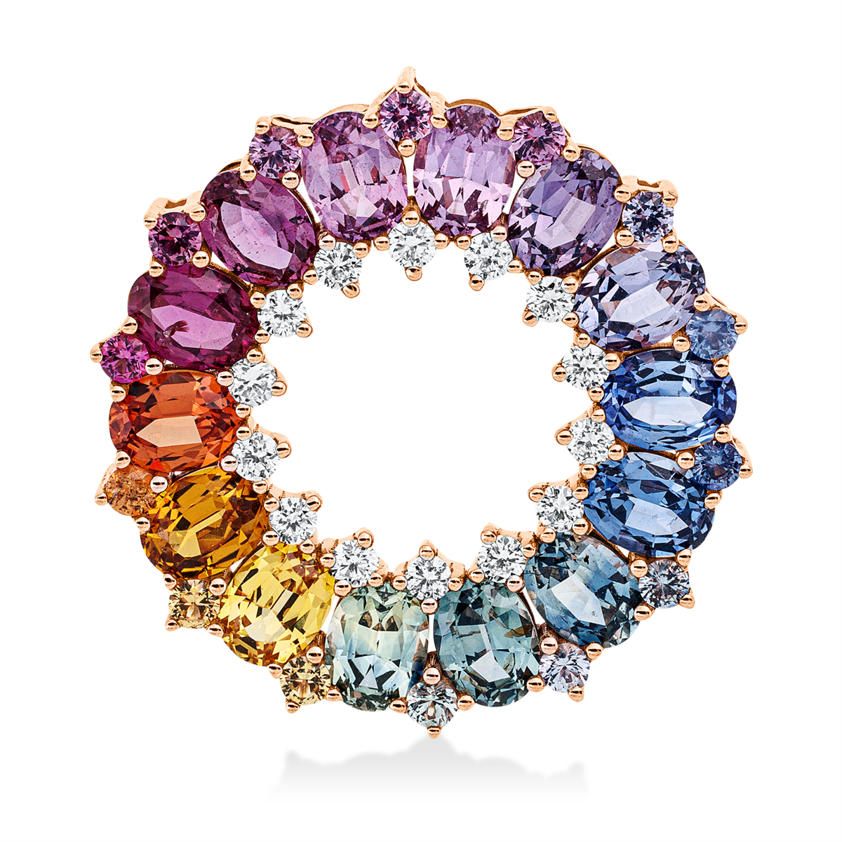 rainbow & multicolor pendant - 3I347