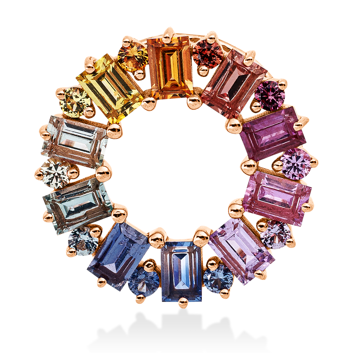 rainbow & multicolor pendant - 3I349