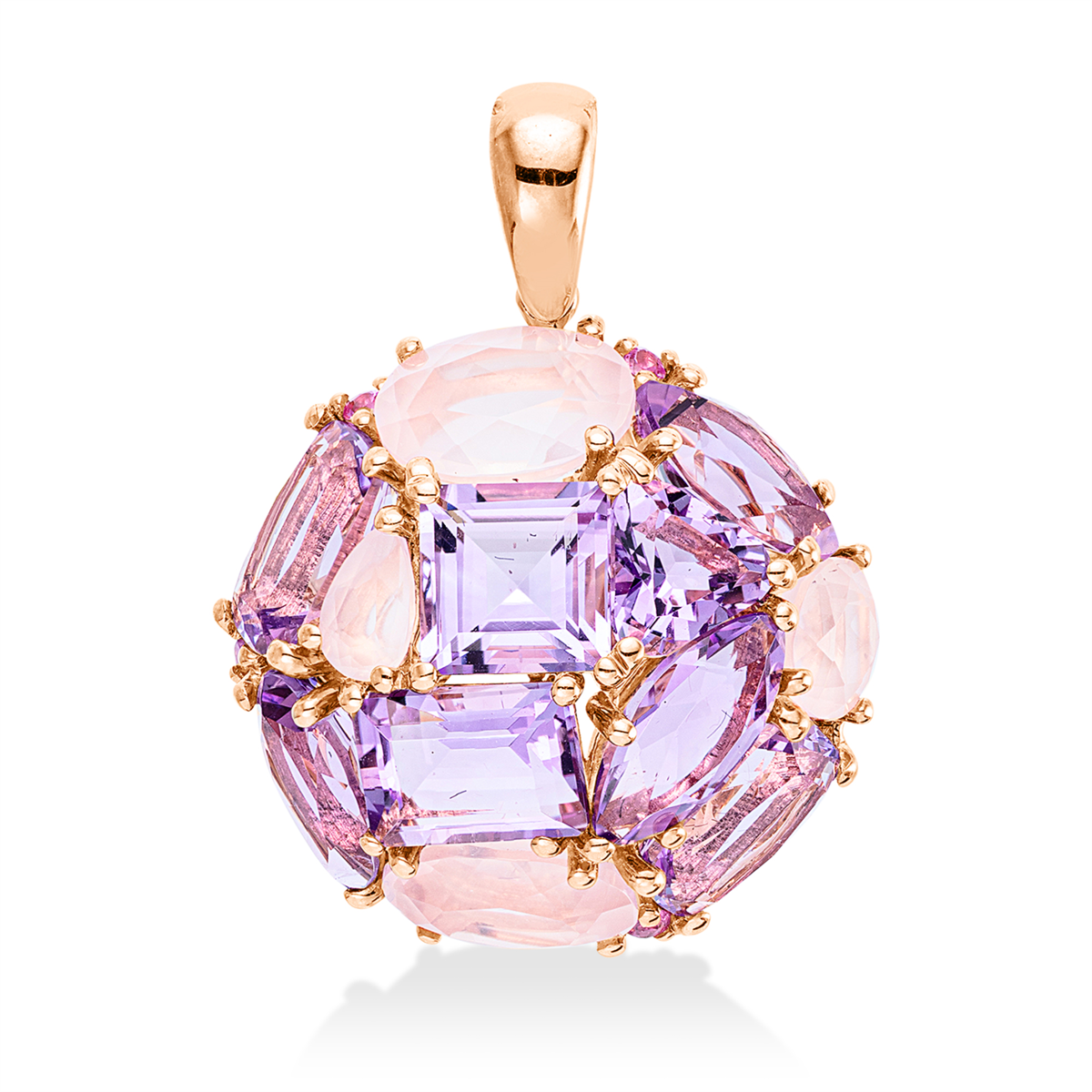 colored stone fashion pendant - 3I590