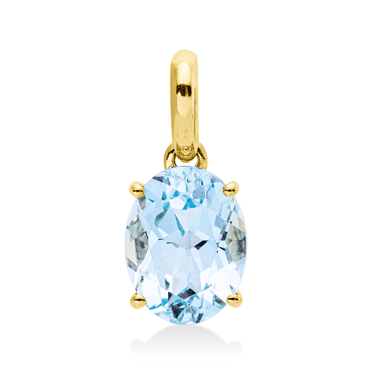 colored stone fashion pendant - 3J209