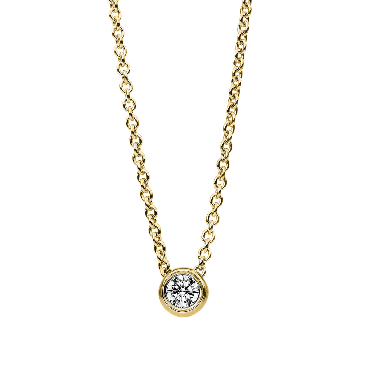 solitaire necklace - 4B664