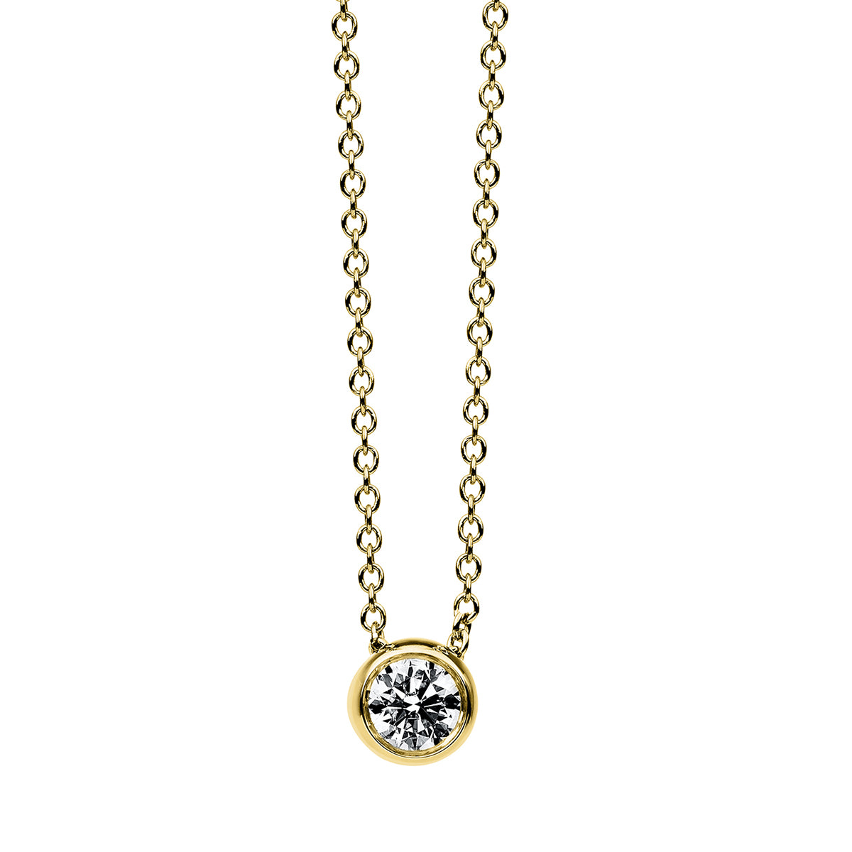 solitaire necklace - 4B666