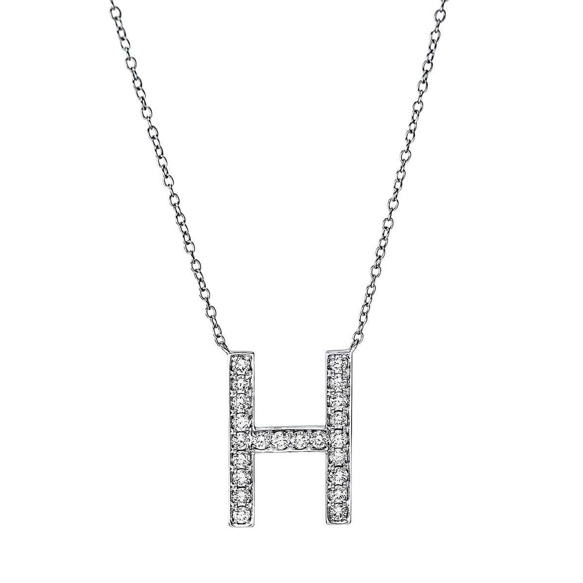 letter necklace - 4J006