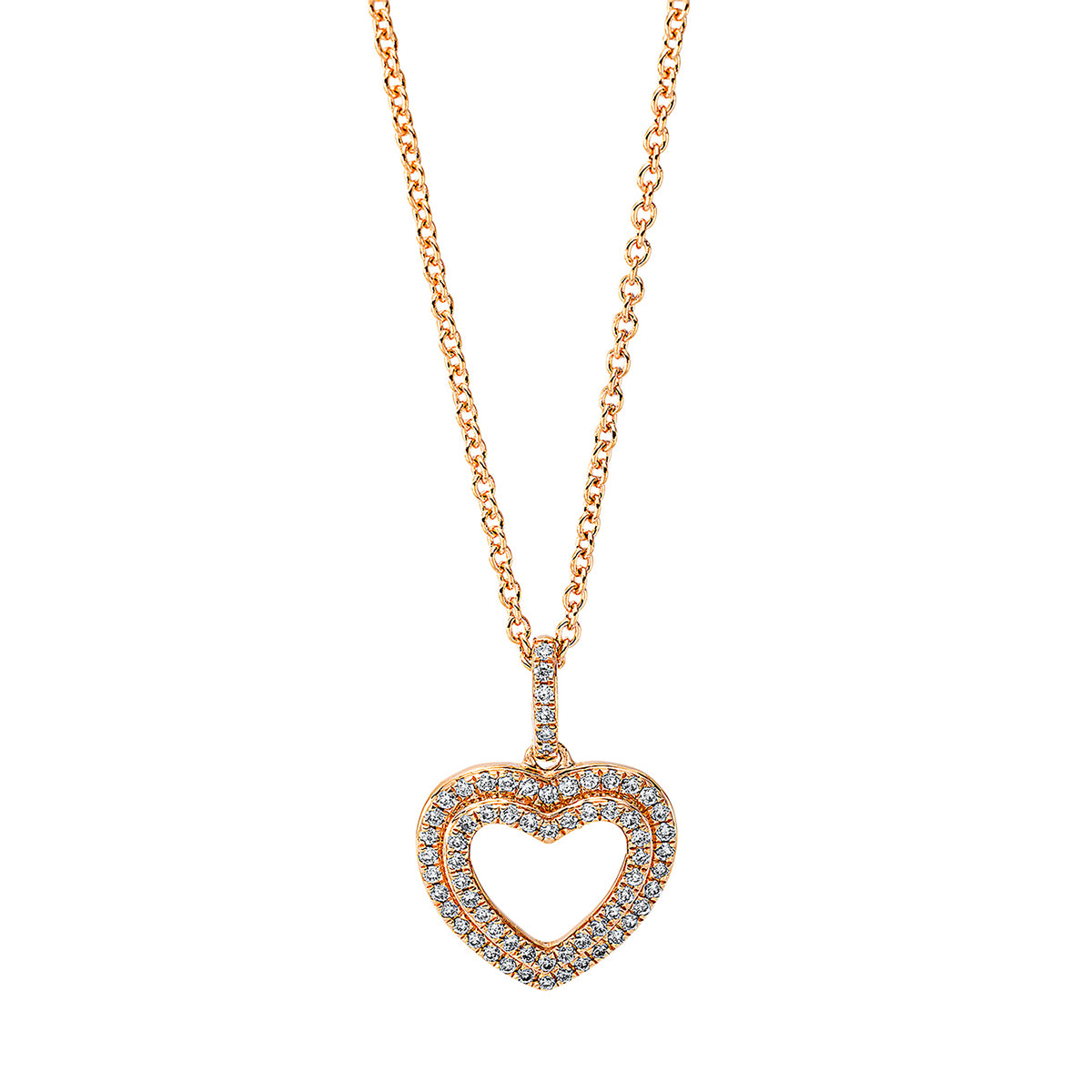 heart necklace - 4J398