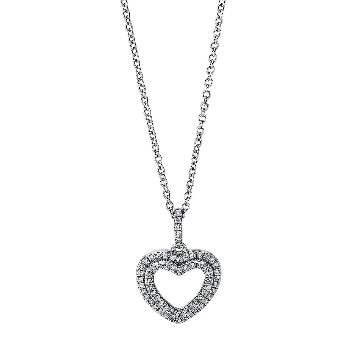 heart necklace - 4J398