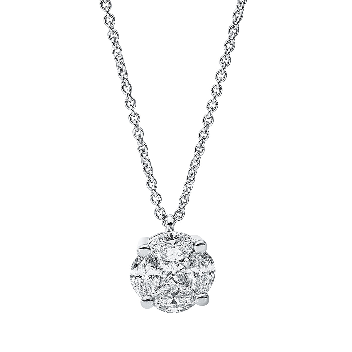 illusion classic necklace - 4J604