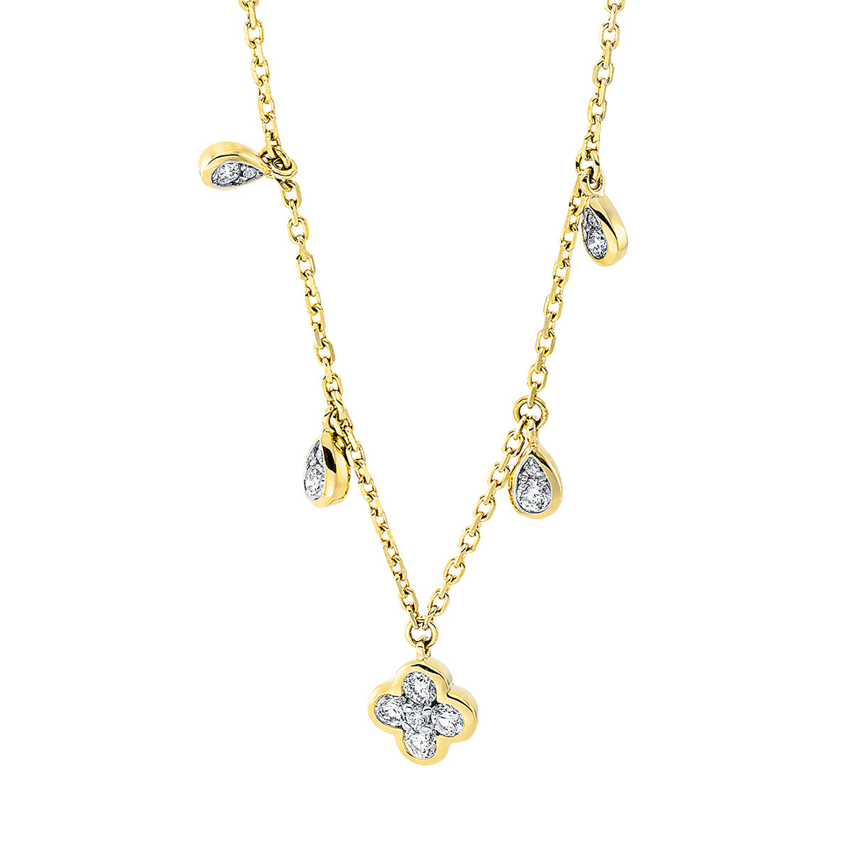 modern woman necklace - 4K602