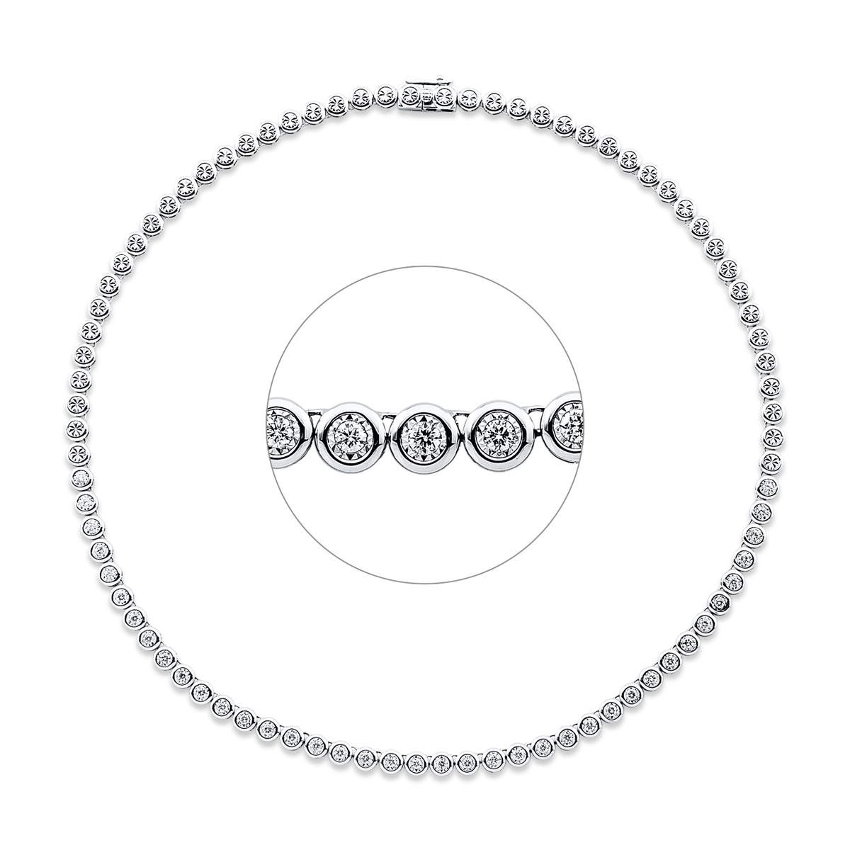 moderne damesketting - 4N201