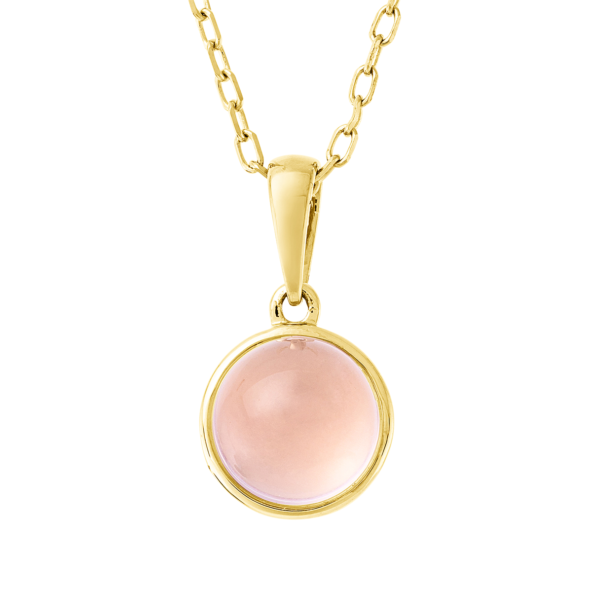 colored stone fashion necklace - 4O228