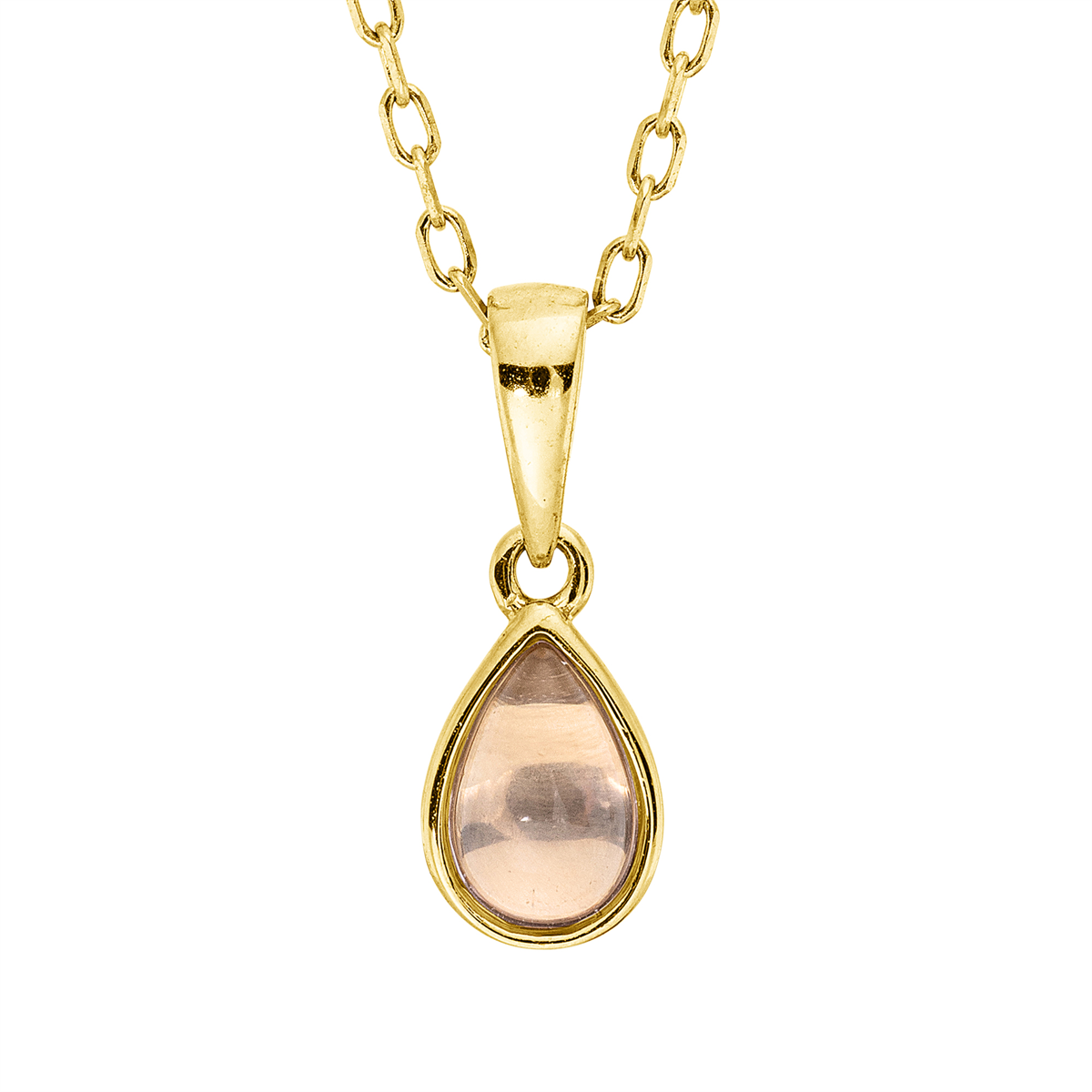 colored stone fashion necklace - 4O266