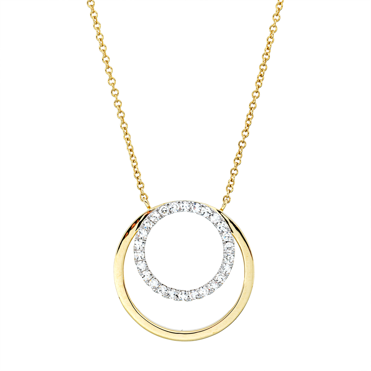 modern woman necklace - 4O356