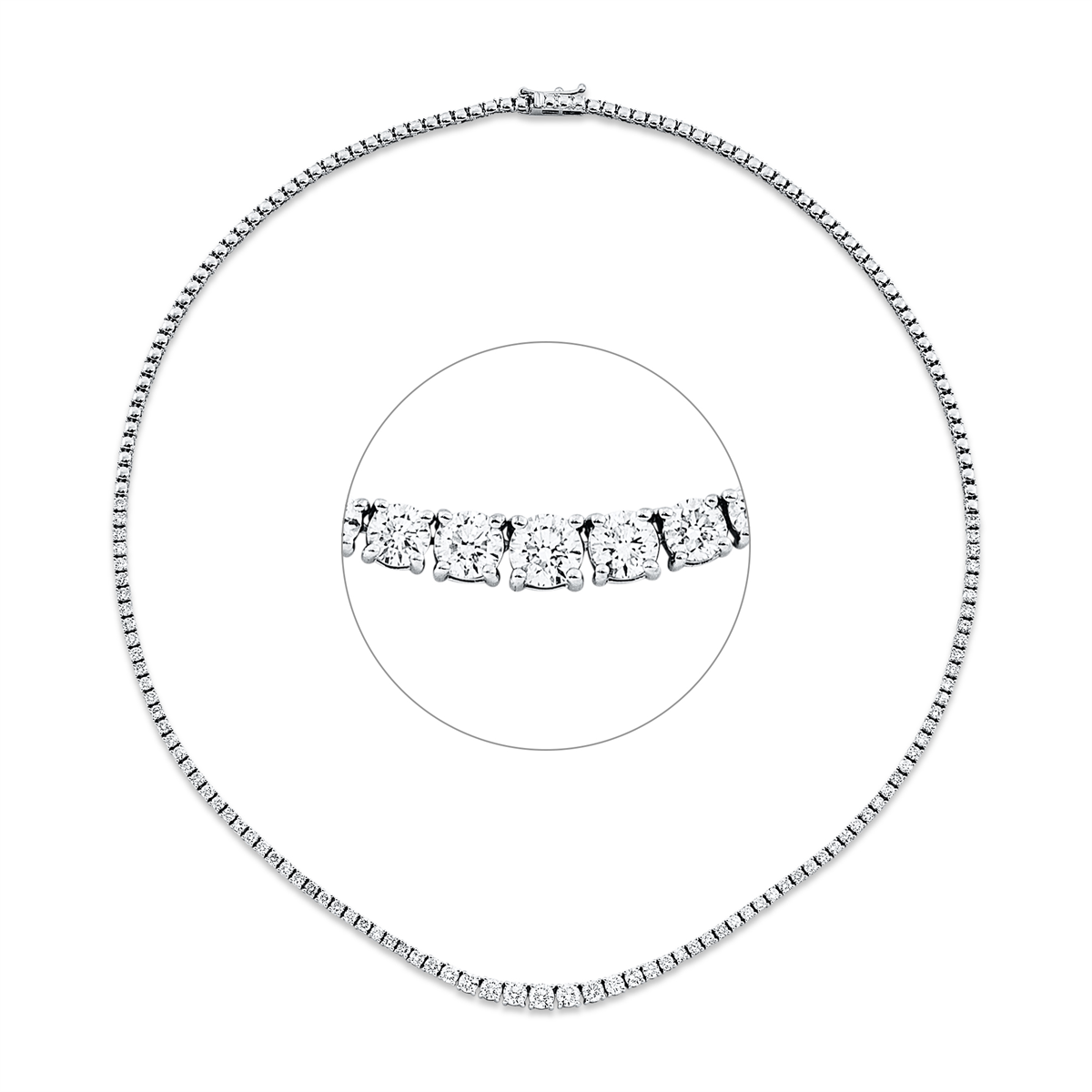 tennis necklace - 4O501